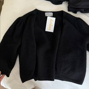 Black Cashmere Sweater